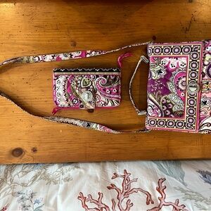 Vera Bradley Paisley Patterned Women's Bag Set